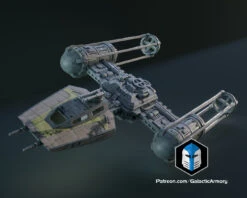 1:48 Scale And Tea Light Y-Wing - 3D Print Files 15 1:48 Scale And Tea Light Y-Wing - 3D Print Files -Galactic Armory Store 1 48ScaleY Wing