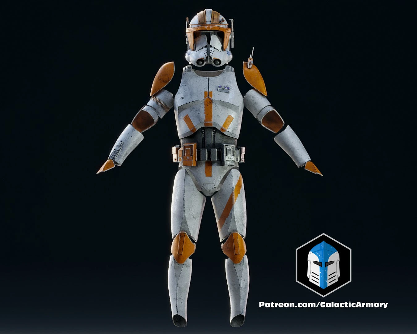 Commander Cody Armor Accessories - 3D Print Files 5 Commander Cody Armor Accessories - 3D Print Files - Image 3