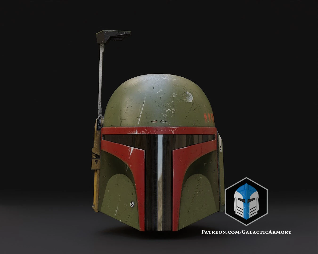 Boba Fett Helmet - 3D Print Files 4 Boba Fett Helmet - 3D Print Files - Image 2
