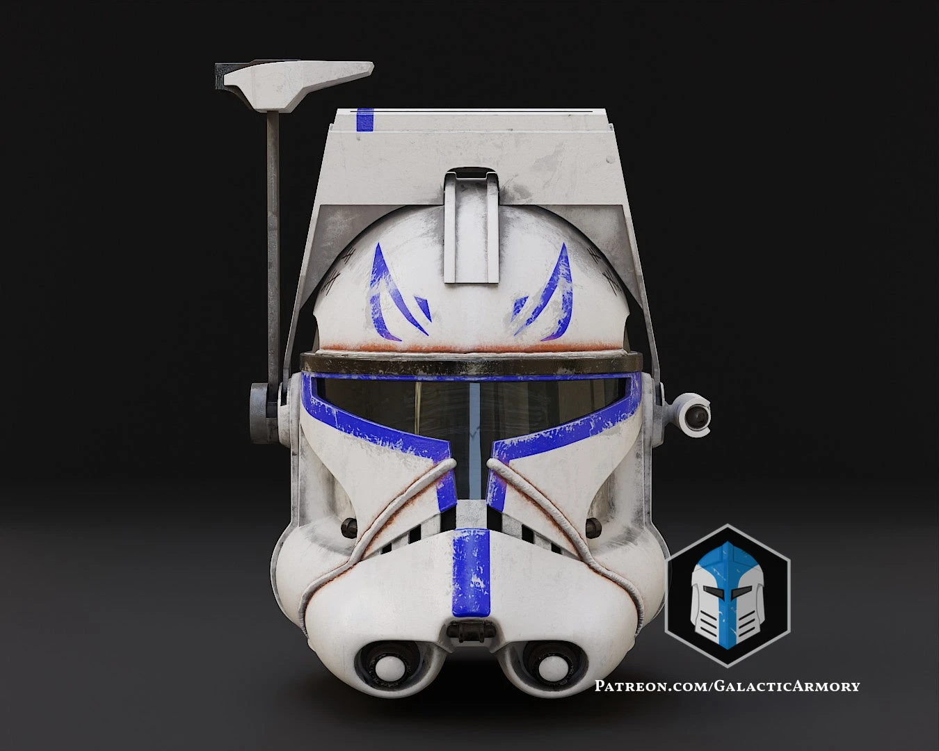 Realistic Captain Rex Helmet - 3D Print Files 9 Realistic Captain Rex Helmet - 3D Print Files - Image 7