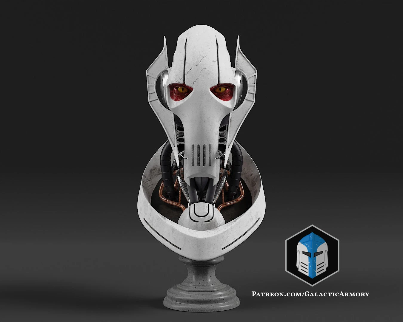 General Grievous Bust - 3D Print Files 6 General Grievous Bust - 3D Print Files - Image 4