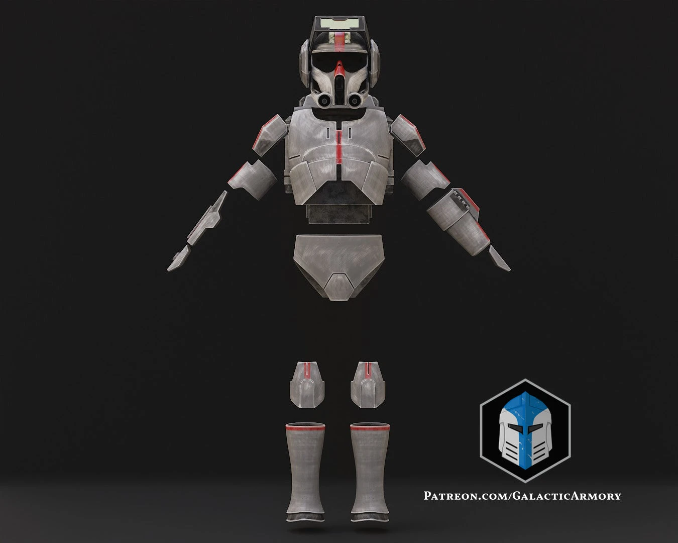 Bad Batch Tech Armor - 3D Print Files 4 Bad Batch Tech Armor - 3D Print Files - Image 2