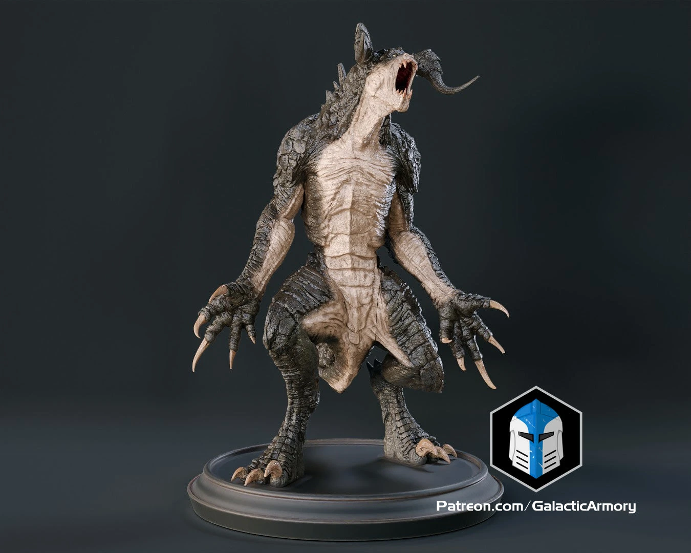 Deathclaw Figurine - 3D Print Files 7 Deathclaw Figurine - 3D Print Files - Image 5