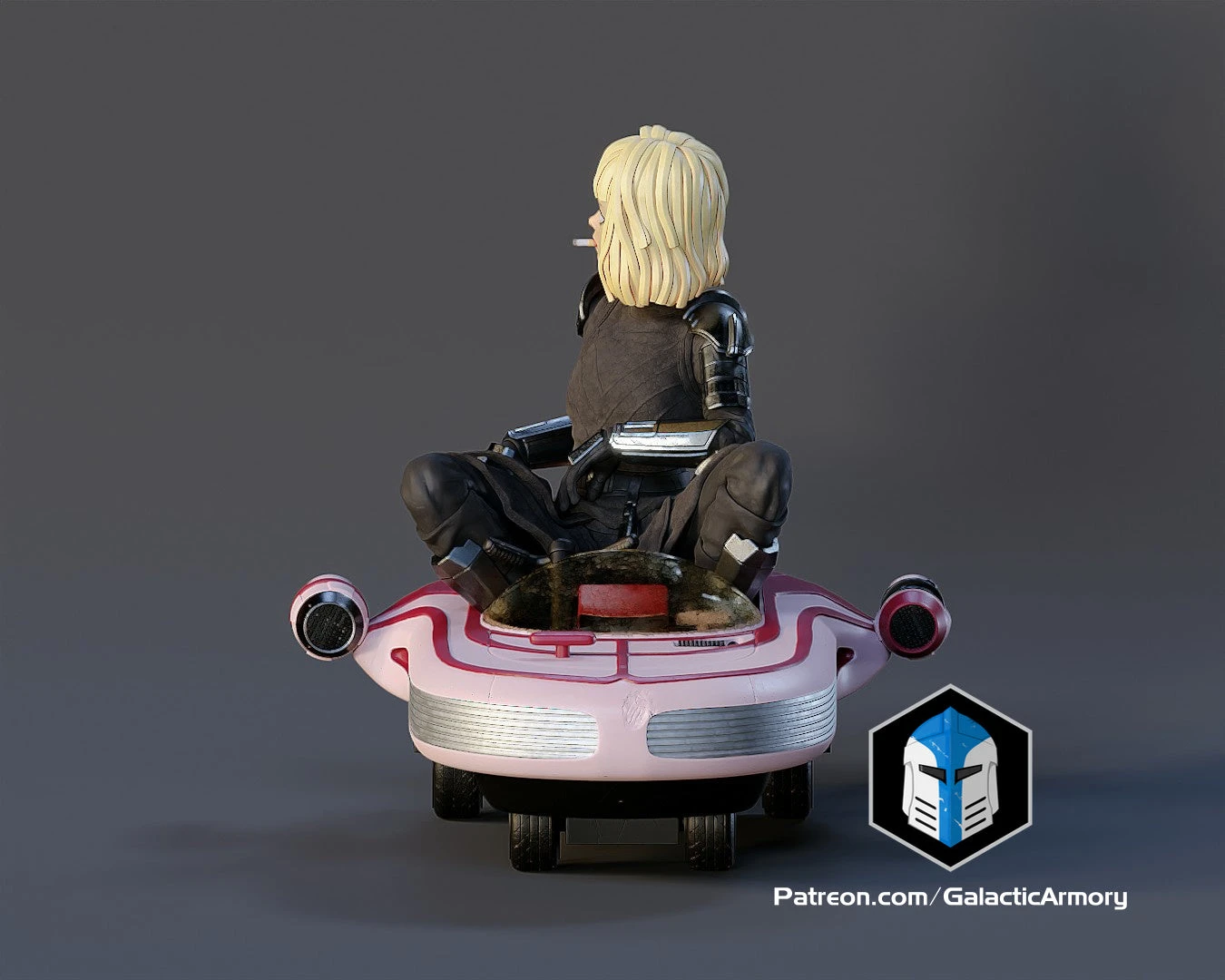 Shin Hati On A Speeder - 3D Print Files 7 Shin Hati On A Speeder - 3D Print Files - Image 5