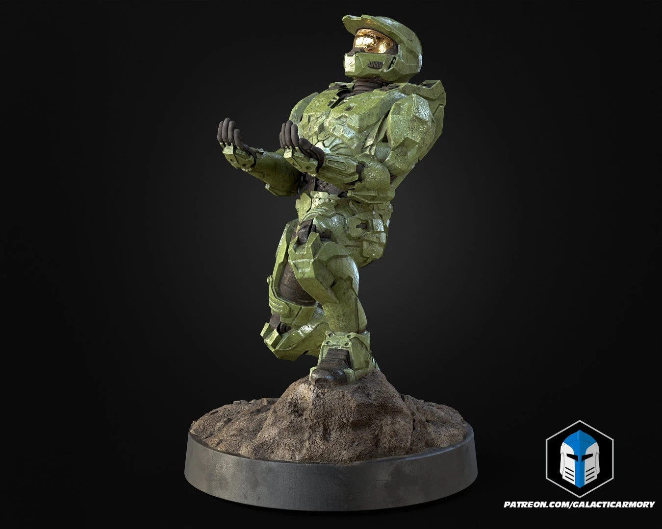 Master Chief Controller Holder - 3D Print Files 5 Master Chief Controller Holder - 3D Print Files - Image 3