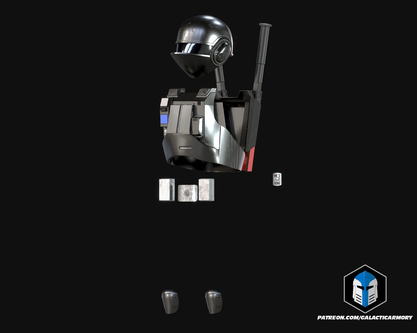 Imperial Ground Crew Armor - 3D Print Files 5 Imperial Ground Crew Armor - 3D Print Files - Image 3