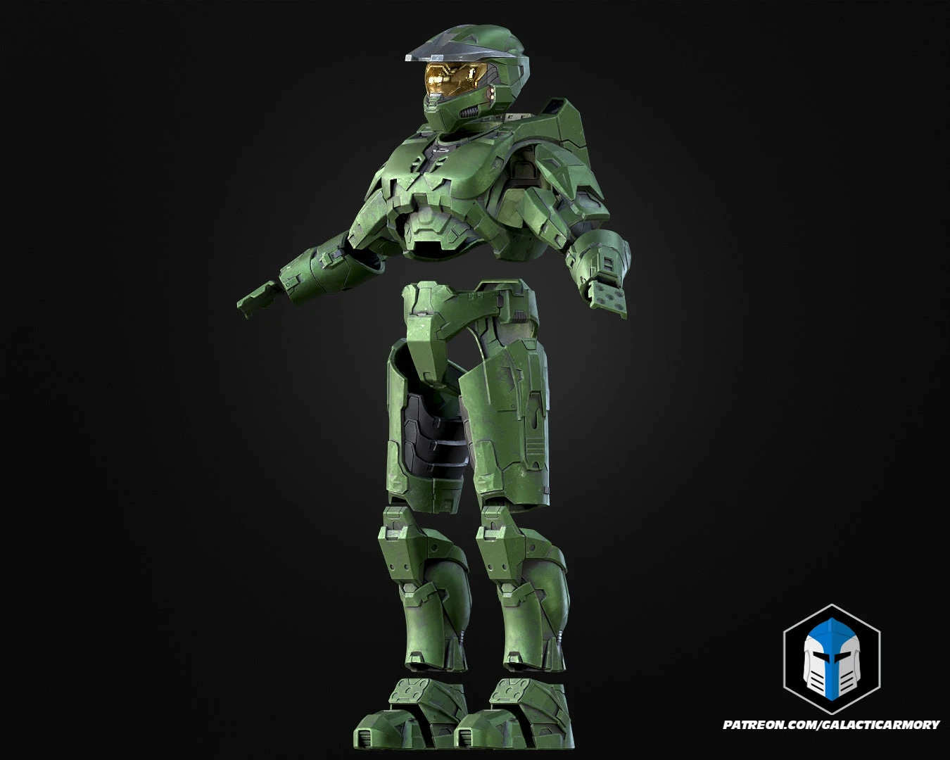 Master Chief Mark 6 Armor - 3D Print Files 5 Master Chief Mark 6 Armor - 3D Print Files - Image 3