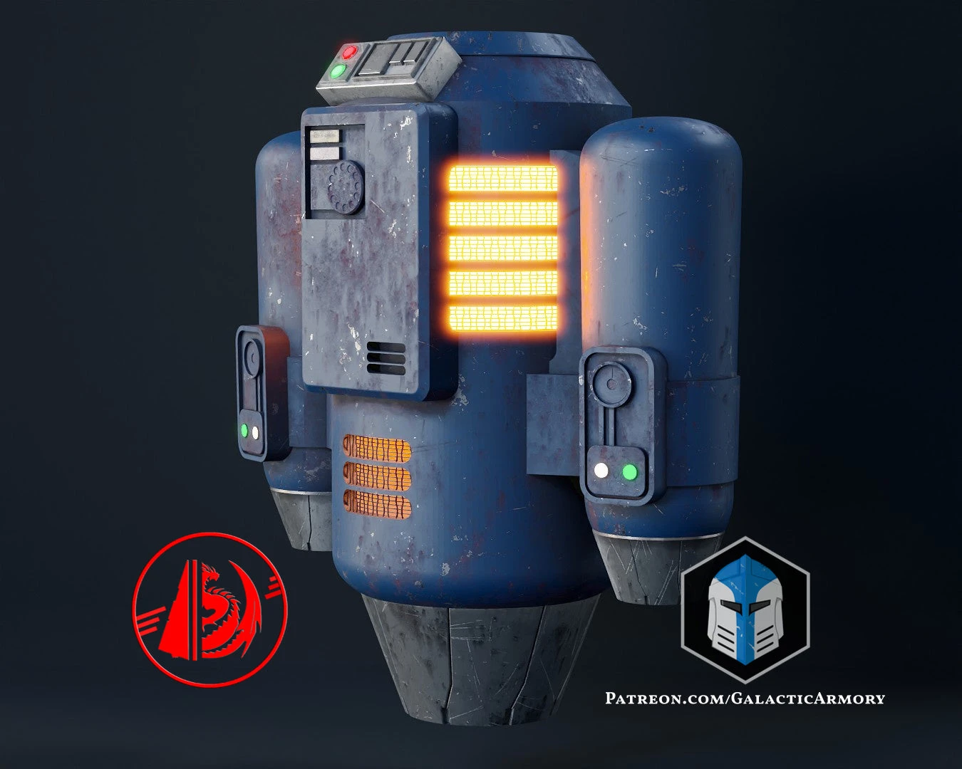 Bode Akuna Jetpack - 3D Print Files 6 Bode Akuna Jetpack - 3D Print Files - Image 4