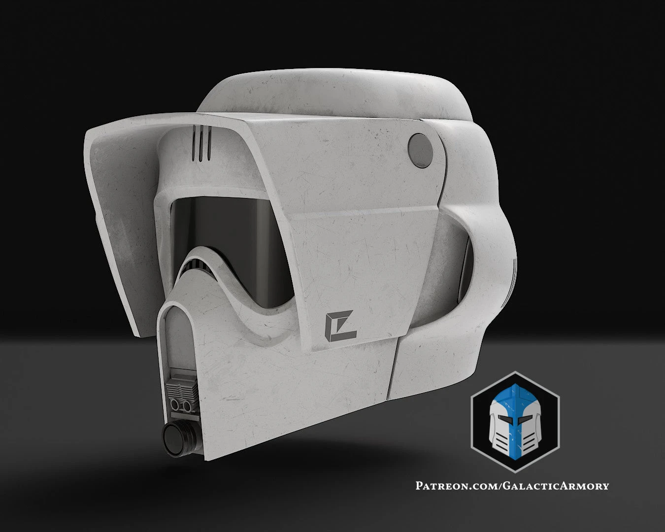 Scout Trooper Helmet - 3D Print Files 7 Scout Trooper Helmet - 3D Print Files - Image 5