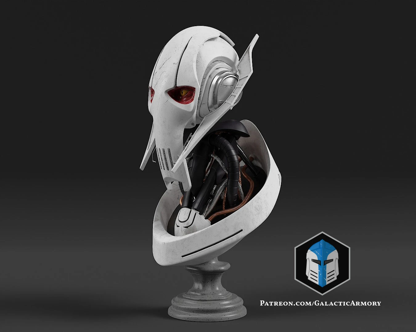 General Grievous Bust - 3D Print Files 7 General Grievous Bust - 3D Print Files - Image 5