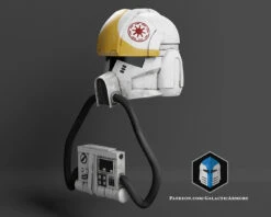 Animated Clone Trooper Pilot Helmet - 3D Print Files -Galactic Armory Store 10001 2 65b2626d 6a9c 4a6d bc11 39028cfd185e