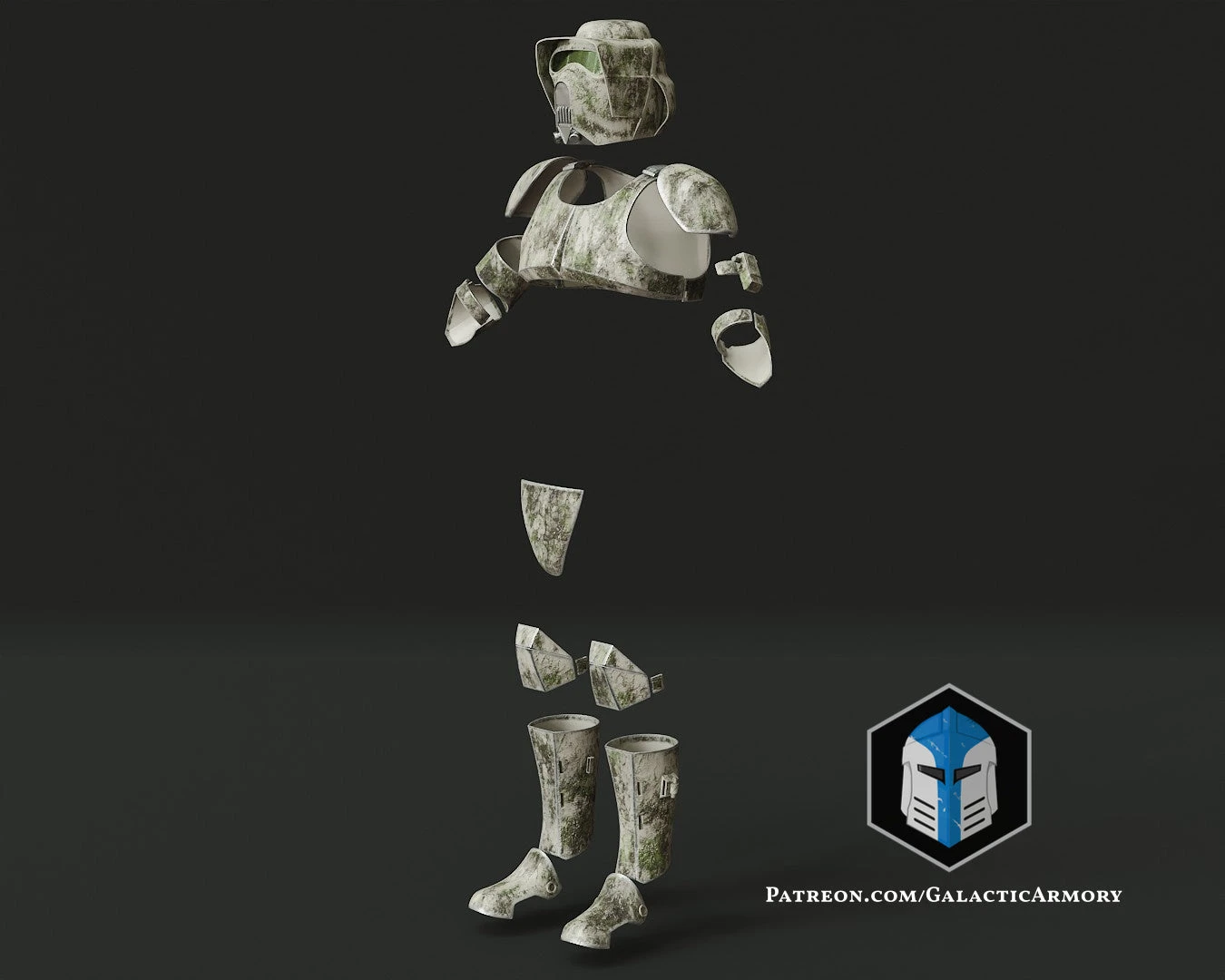 Kashyyyk Clone Trooper Armor - 3D Print Files 7 Kashyyyk Clone Trooper Armor - 3D Print Files - Image 5