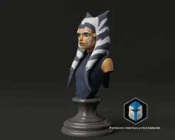 Ahsoka Tano Bust - 3D Print Files -Galactic Armory Store 10001 2 788e390c fefd 4392 aff8 695e47836a5c