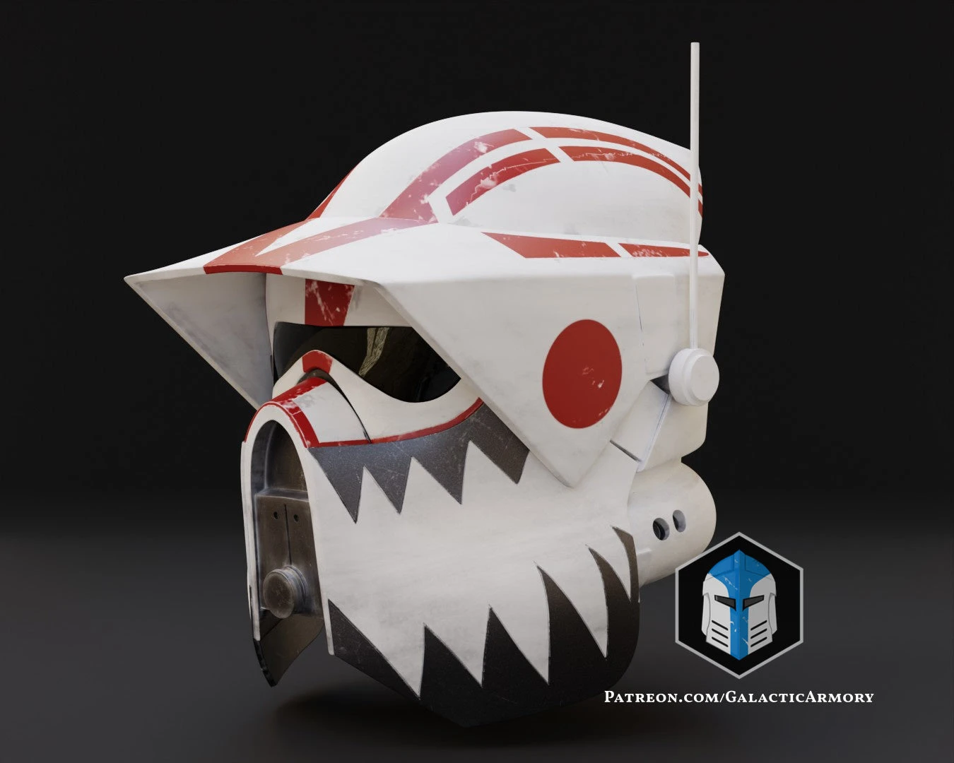 ARF Clone Trooper Helmet - 3D Print Files 5 ARF Clone Trooper Helmet - 3D Print Files - Image 3