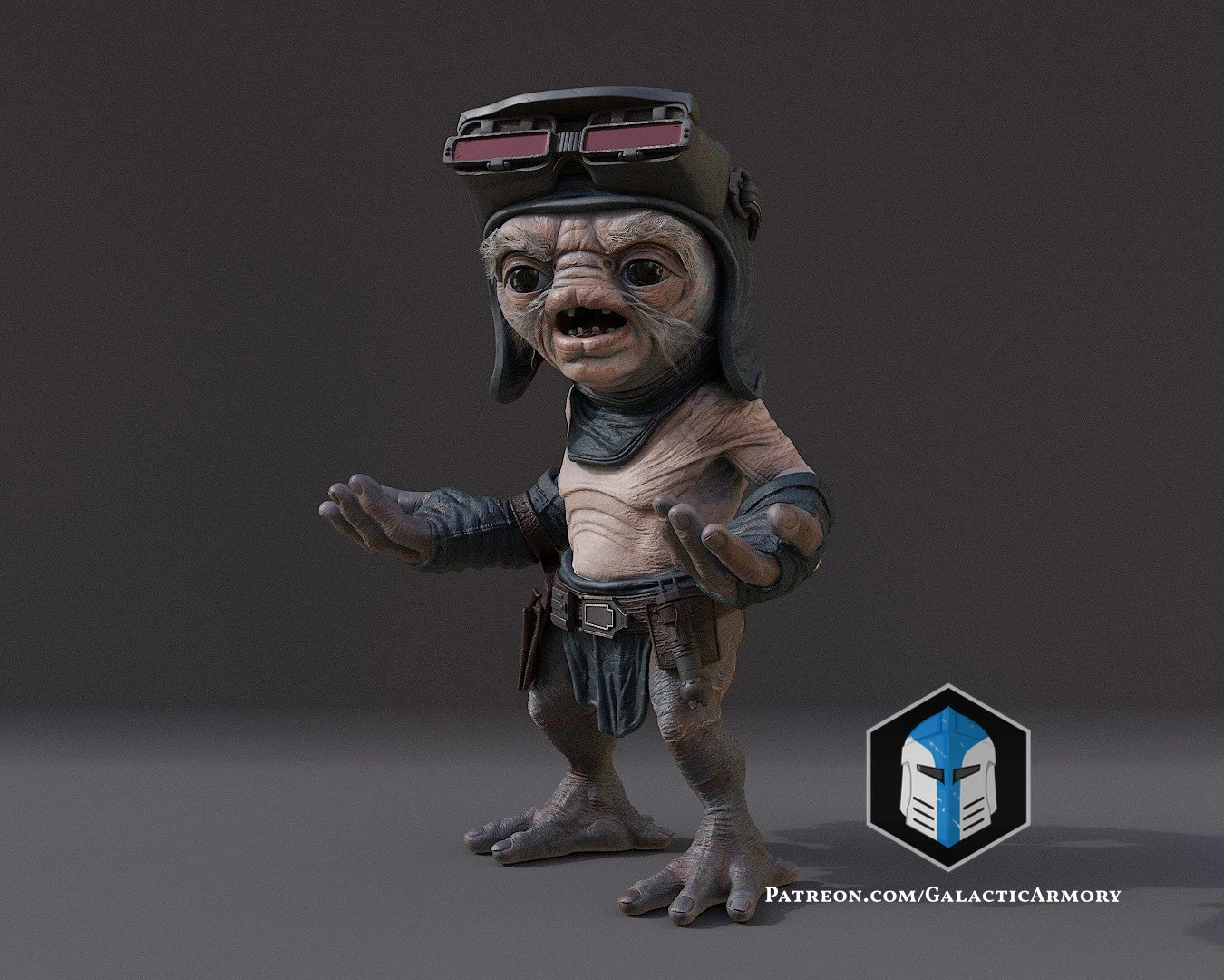 Babu Frik Figurine - 3D Print Files 7 Babu Frik Figurine - 3D Print Files - Image 5