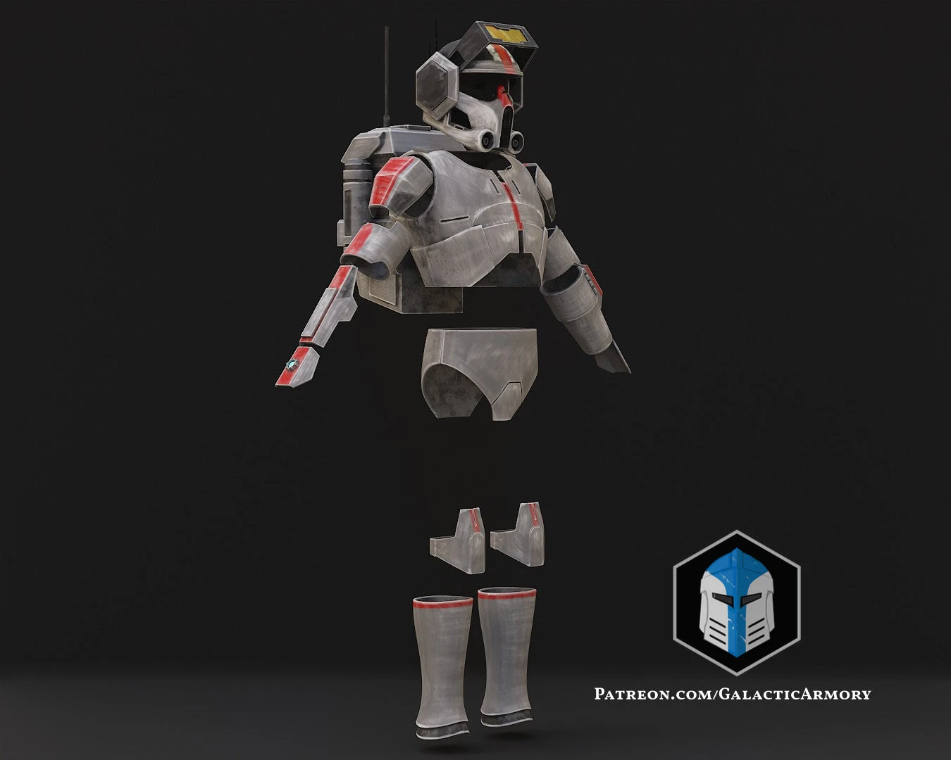 Bad Batch Tech Armor - 3D Print Files 5 Bad Batch Tech Armor - 3D Print Files - Image 3