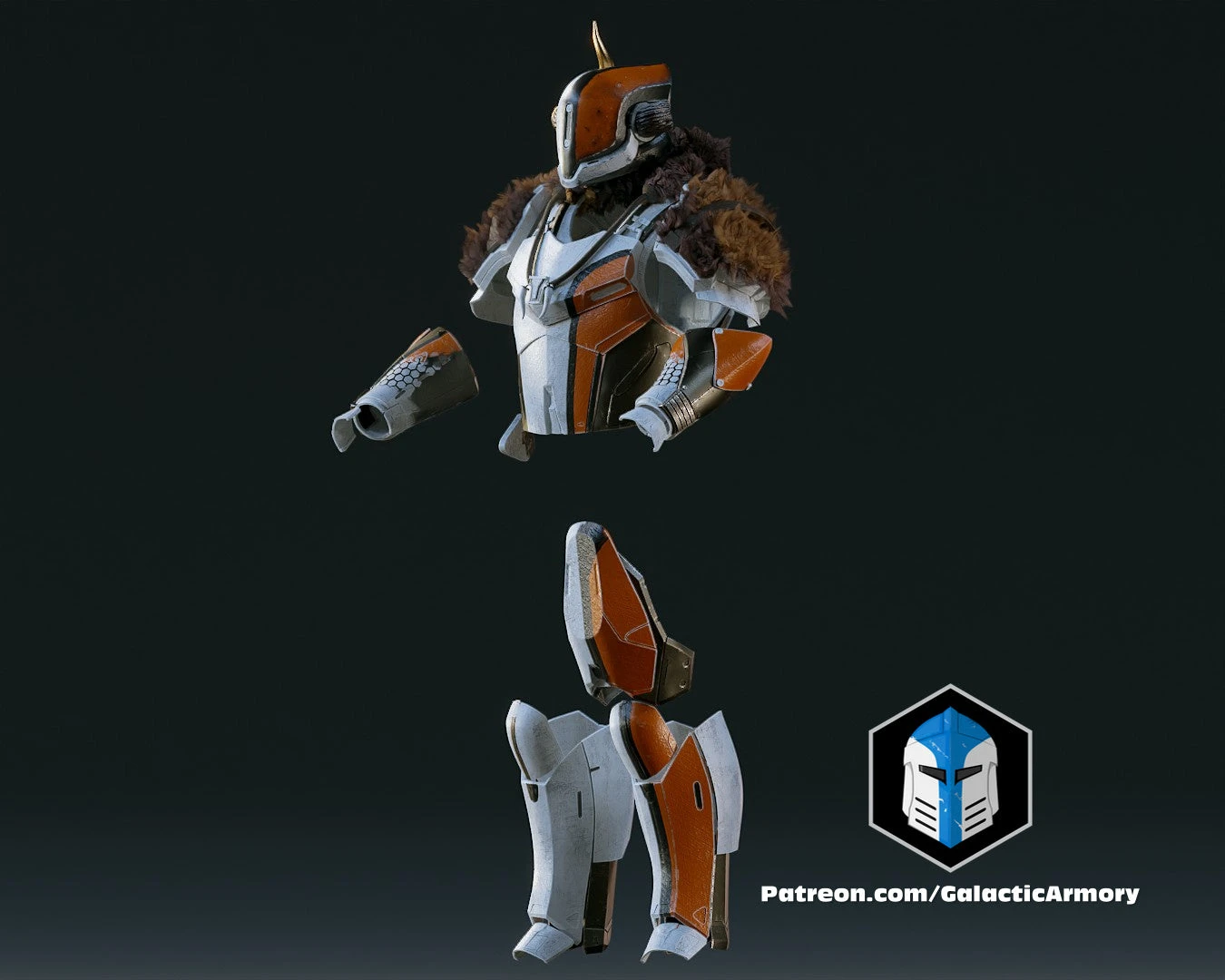 Destiny Shaxx Armor - 3D Print Files 9 Destiny Shaxx Armor - 3D Print Files - Image 7