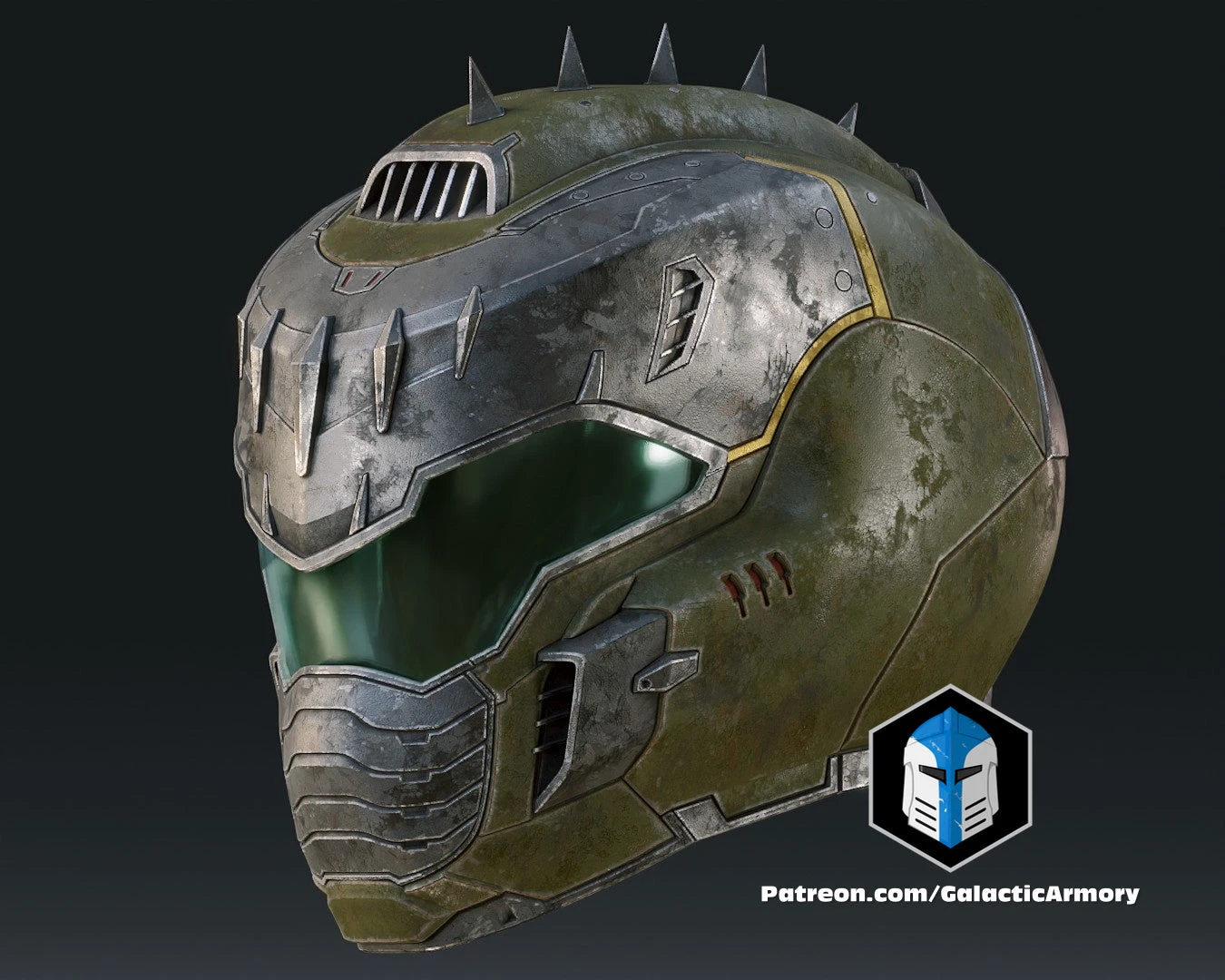 Slayer Dark Ages Helmet And Armor - 3D Print Files 11 Slayer Dark Ages Helmet And Armor - 3D Print Files - Image 9