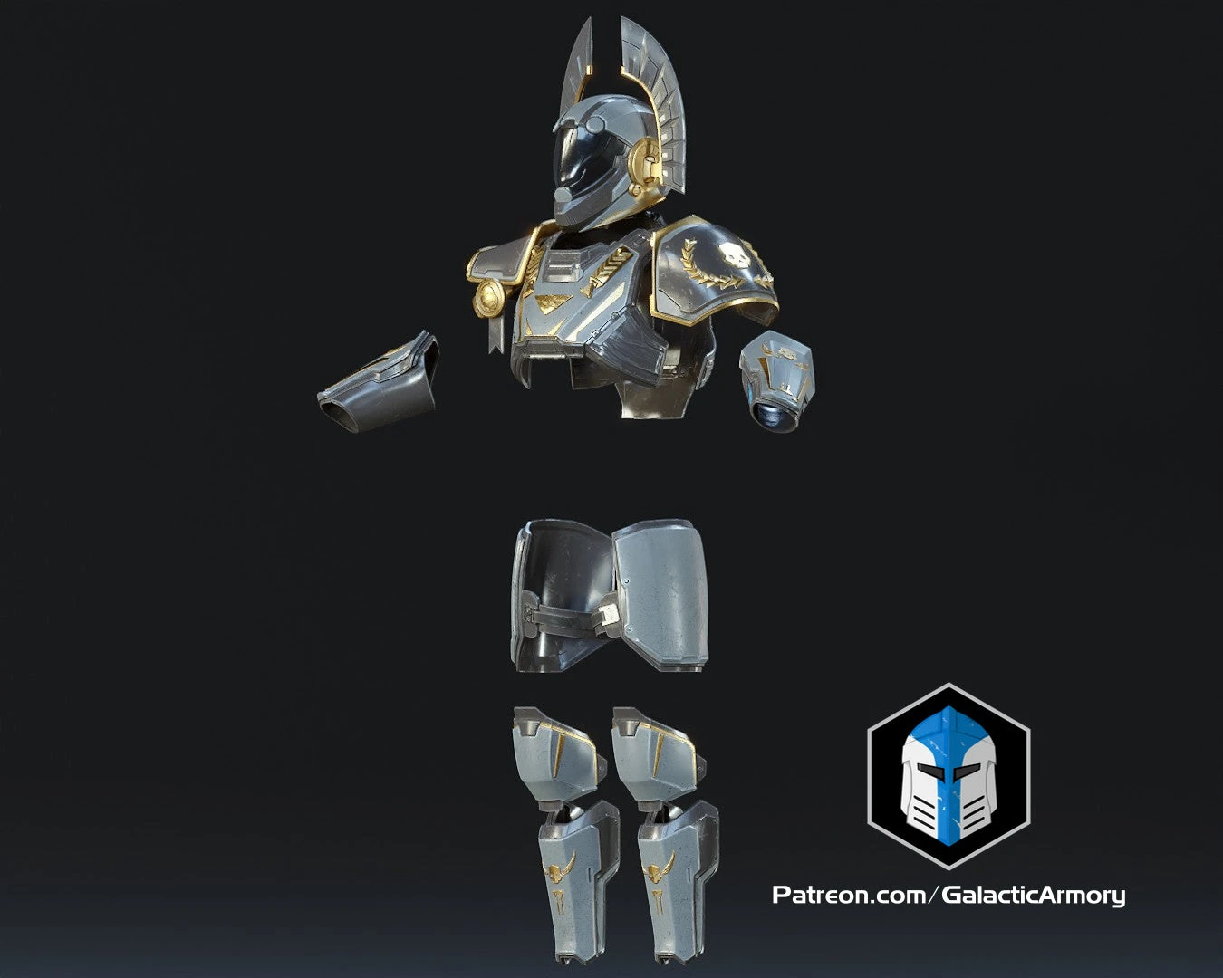 Helldivers 2 Armor - Savior Of The Free - 3D Print Files 6 Helldivers 2 Armor - Savior Of The Free - 3D Print Files - Image 4