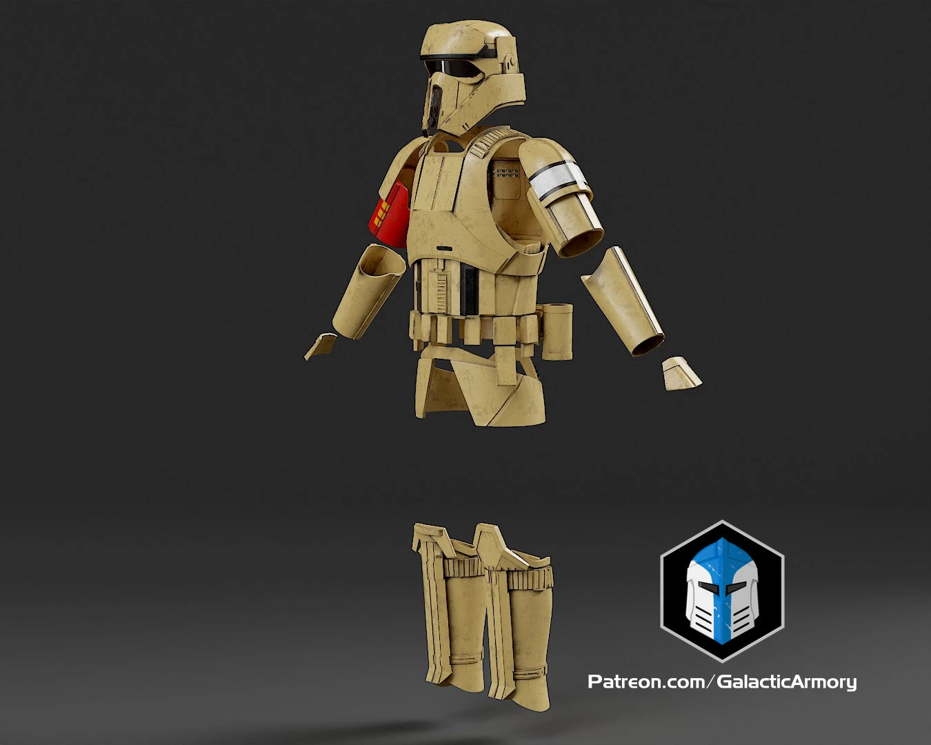 Rogue One Shoretrooper Armor - 3D Print Files 6 Rogue One Shoretrooper Armor - 3D Print Files - Image 4