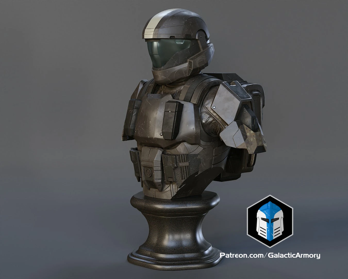 ODST Bust - 3D Print Files 7 ODST Bust - 3D Print Files - Image 5