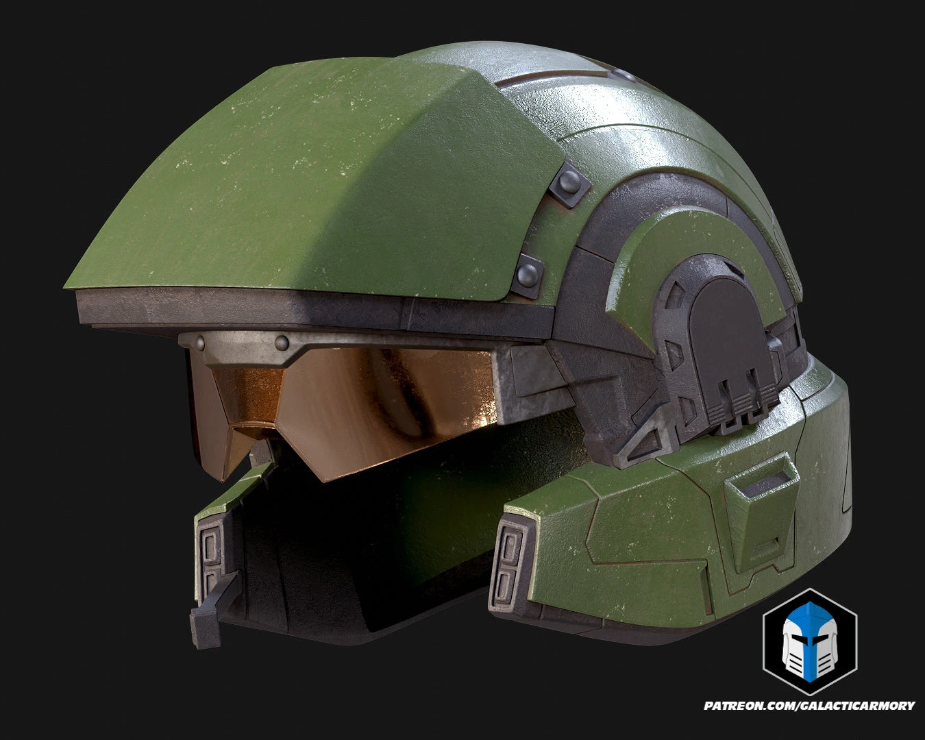 UNSC Marine Helmet - 3D Print Files 8 UNSC Marine Helmet - 3D Print Files - Image 6