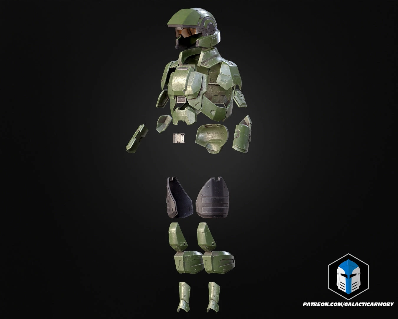 UNSC Marine Armor - 3D Print Files 5 UNSC Marine Armor - 3D Print Files - Image 3