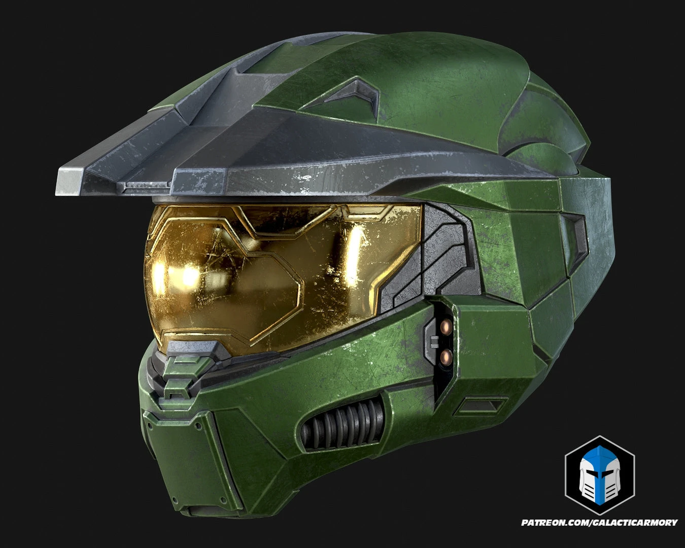 Master Chief Mark 6 Helmet - 3D Print Files 8 Master Chief Mark 6 Helmet - 3D Print Files - Image 6