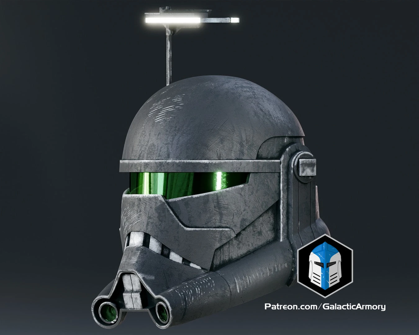 Bad Batch Imperial Crosshair Helmet - 3D Print Files 8 Bad Batch Imperial Crosshair Helmet - 3D Print Files - Image 6