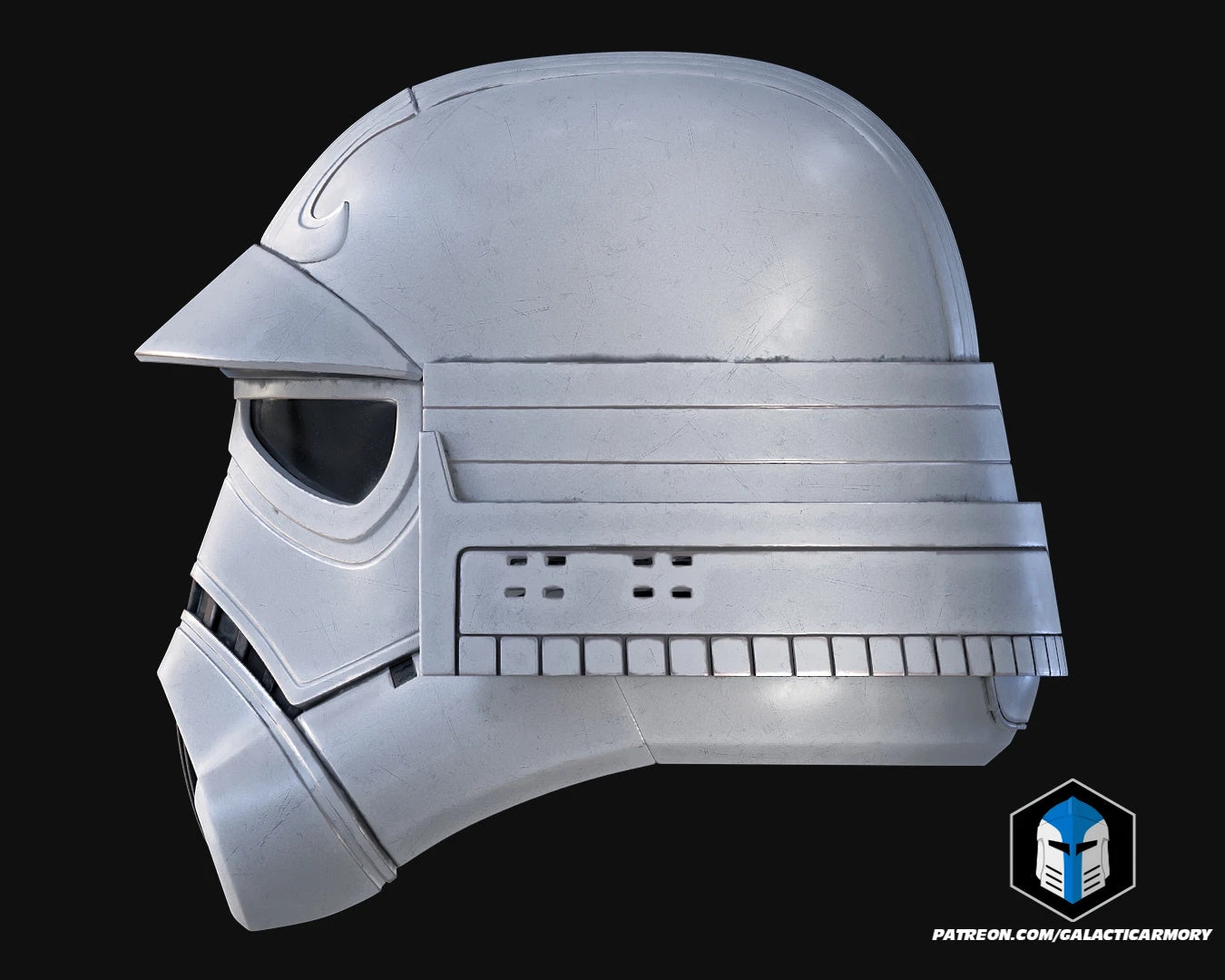 Samurai Stormtrooper Helmet - 3D Print Files 9 Samurai Stormtrooper Helmet - 3D Print Files - Image 7