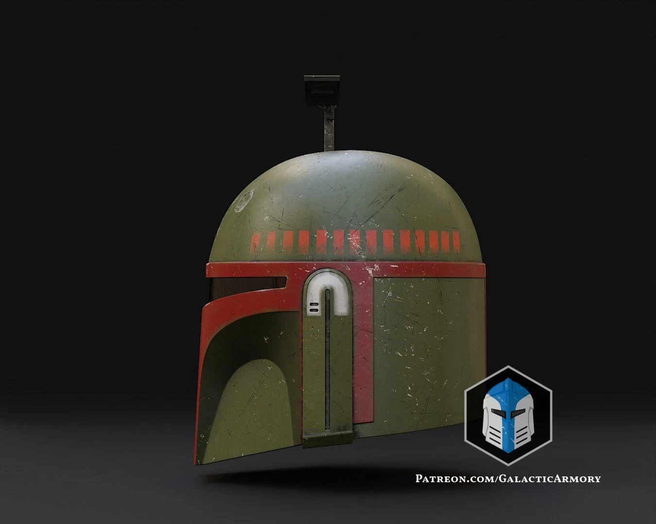Boba Fett Helmet - 3D Print Files 6 Boba Fett Helmet - 3D Print Files - Image 4