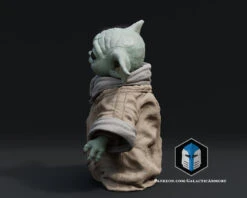 Grogu Figurine - Pose 1 - 3D Print Files -Galactic Armory Store 10002 3 9fa6b450 2d38 4b25 8531 c75a6a783793