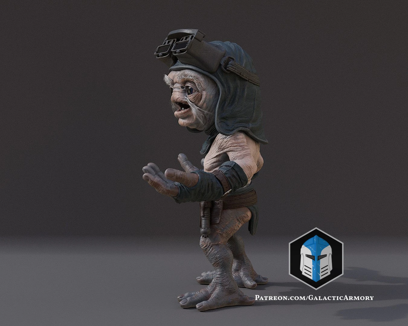 Babu Frik Figurine - 3D Print Files 8 Babu Frik Figurine - 3D Print Files - Image 6