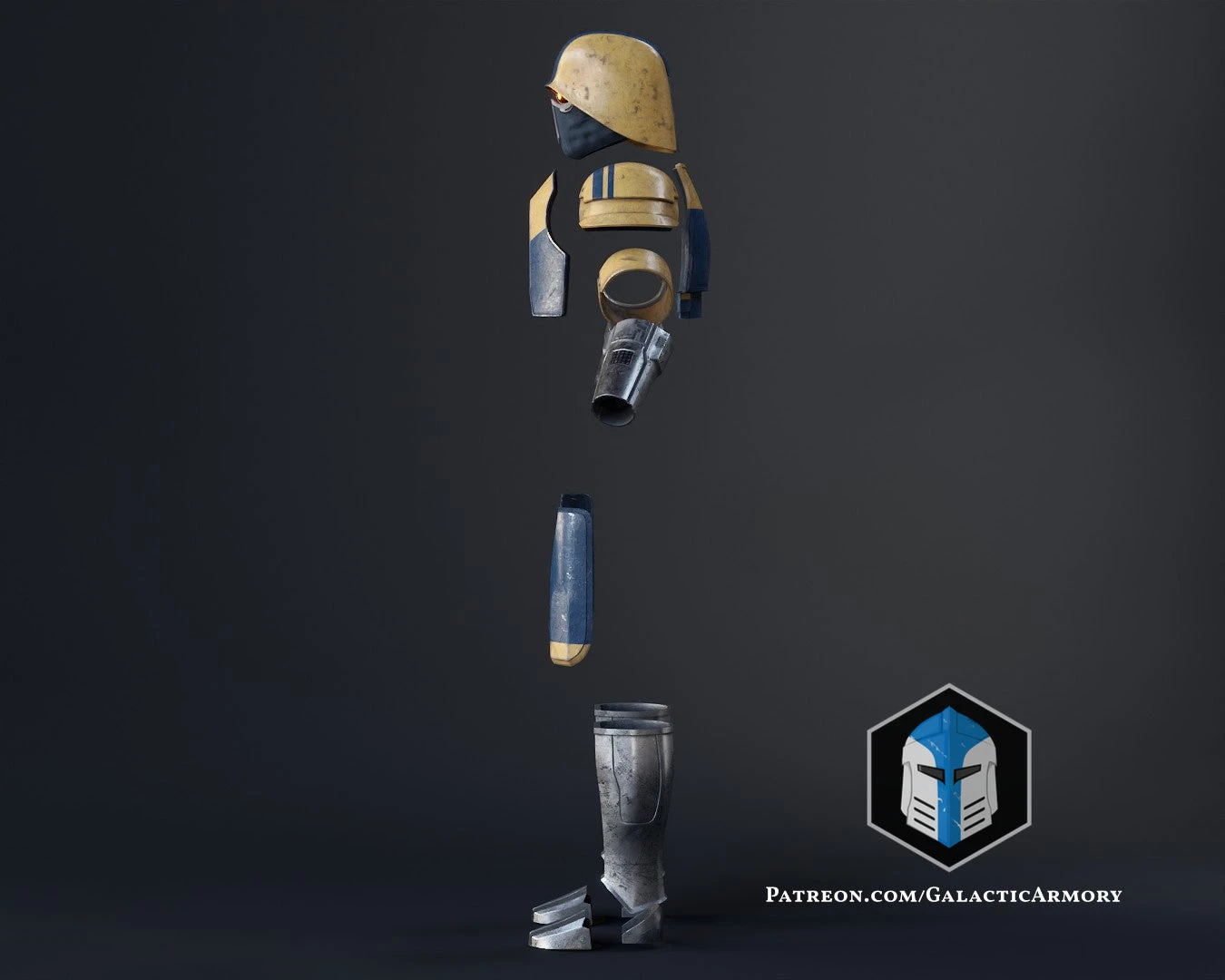 Coruscant Security Force Armor - 3D Print Files 7 Coruscant Security Force Armor - 3D Print Files - Image 5