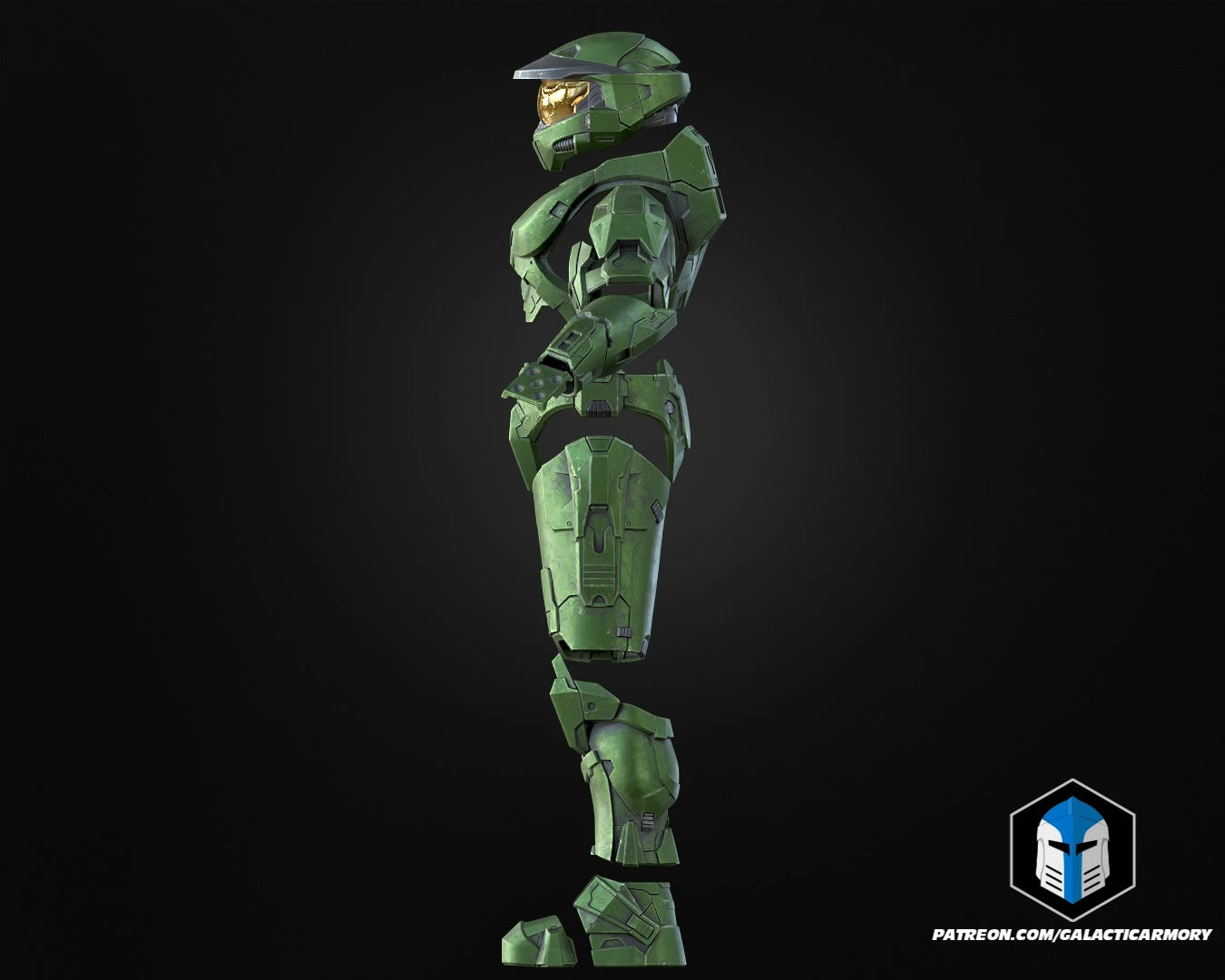 Master Chief Mark 6 Armor - 3D Print Files 6 Master Chief Mark 6 Armor - 3D Print Files - Image 4