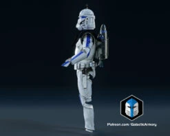 Realistic Captain Rex Armor - 3D Print Files 16 Realistic Captain Rex Armor - 3D Print Files -Galactic Armory Store 10002 6