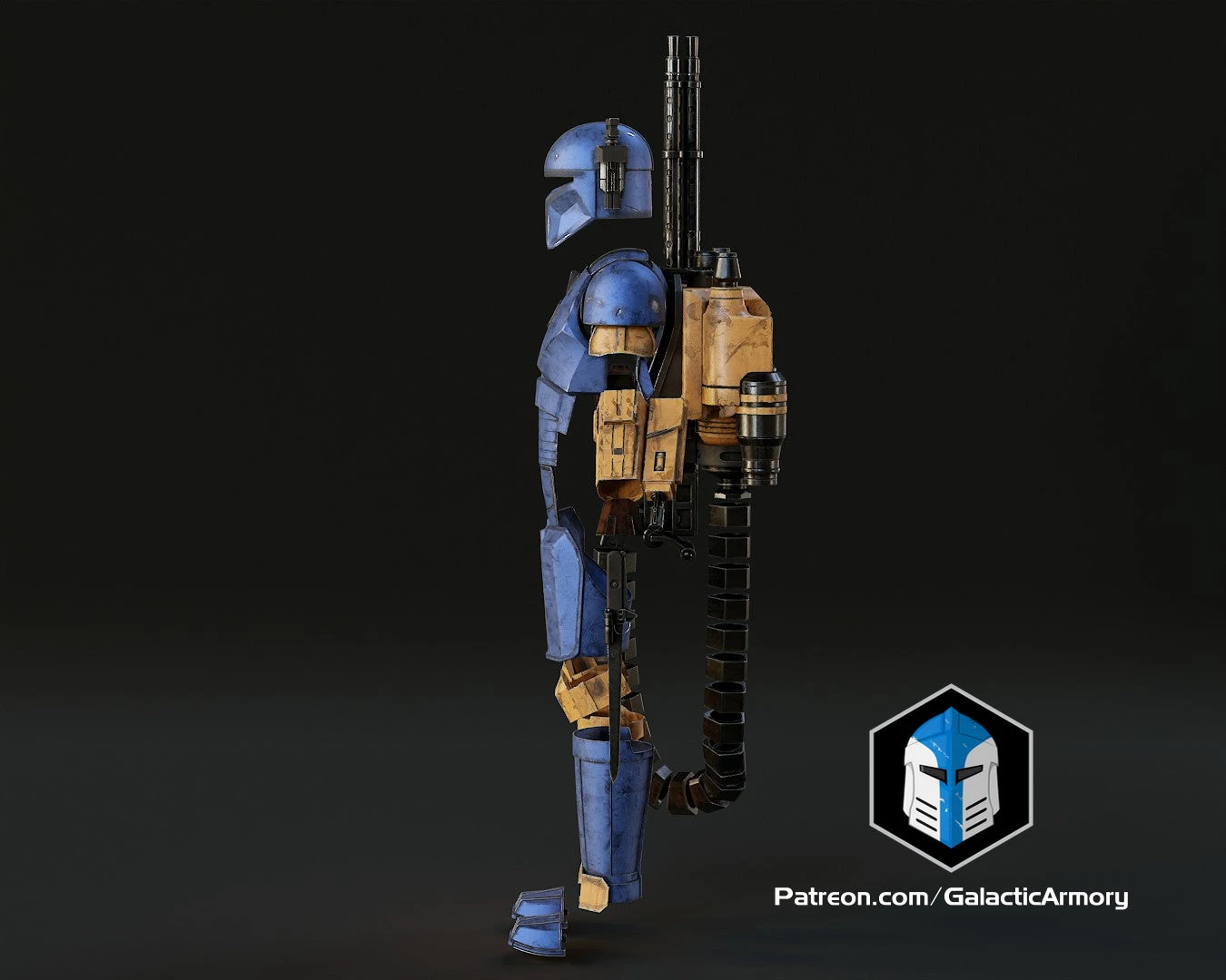 Mandalorian Heavy Armor - 3D Print Files 11 Mandalorian Heavy Armor - 3D Print Files - Image 9