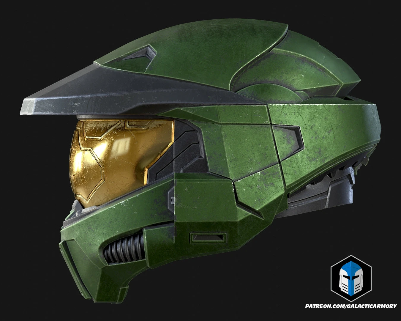 Master Chief Mark 6 Helmet - 3D Print Files 9 Master Chief Mark 6 Helmet - 3D Print Files - Image 7