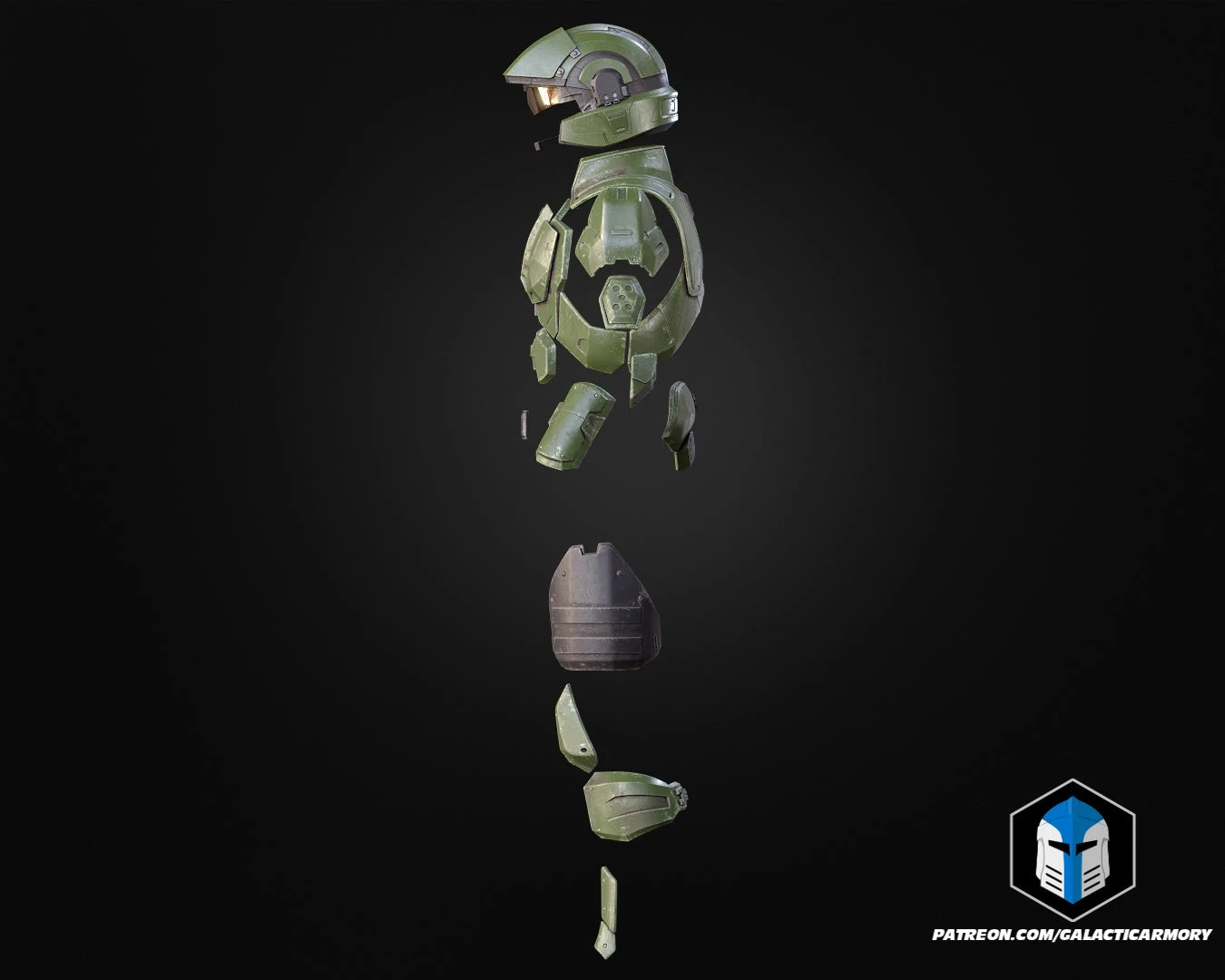 UNSC Marine Armor - 3D Print Files 6 UNSC Marine Armor - 3D Print Files - Image 4