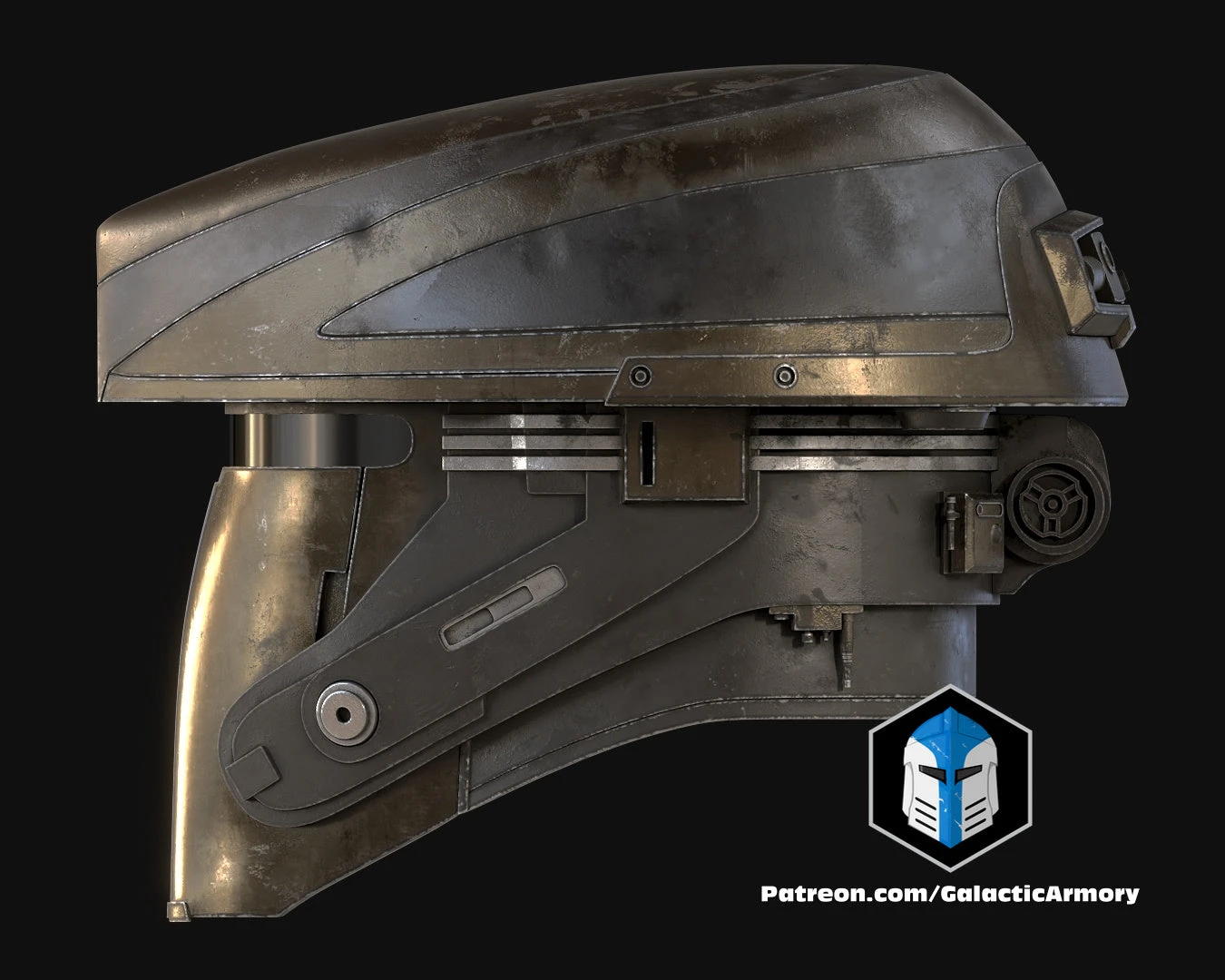Captain Silvo's Helmet - 3D Print Files 9 Captain Silvo's Helmet - 3D Print Files - Image 7