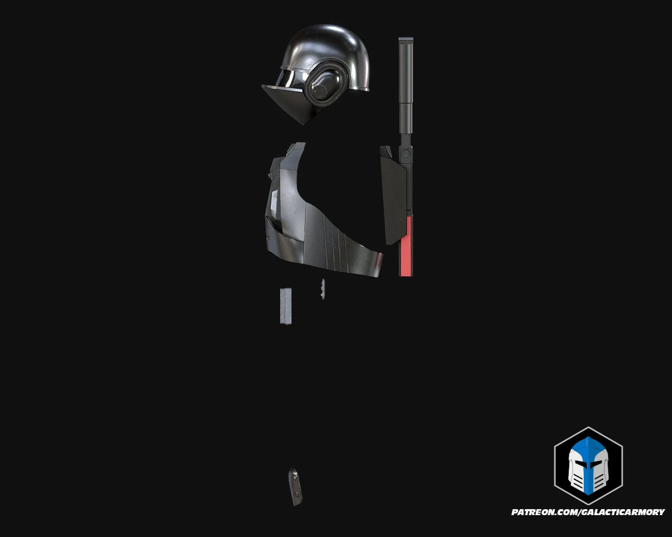 Imperial Ground Crew Armor - 3D Print Files 6 Imperial Ground Crew Armor - 3D Print Files - Image 4