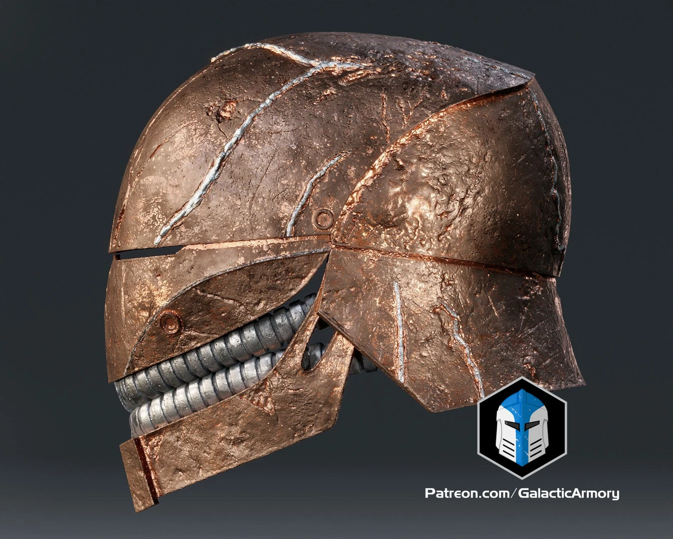 The Acolyte Stranger Helmet - 3D Print Files 8 The Acolyte Stranger Helmet - 3D Print Files - Image 6