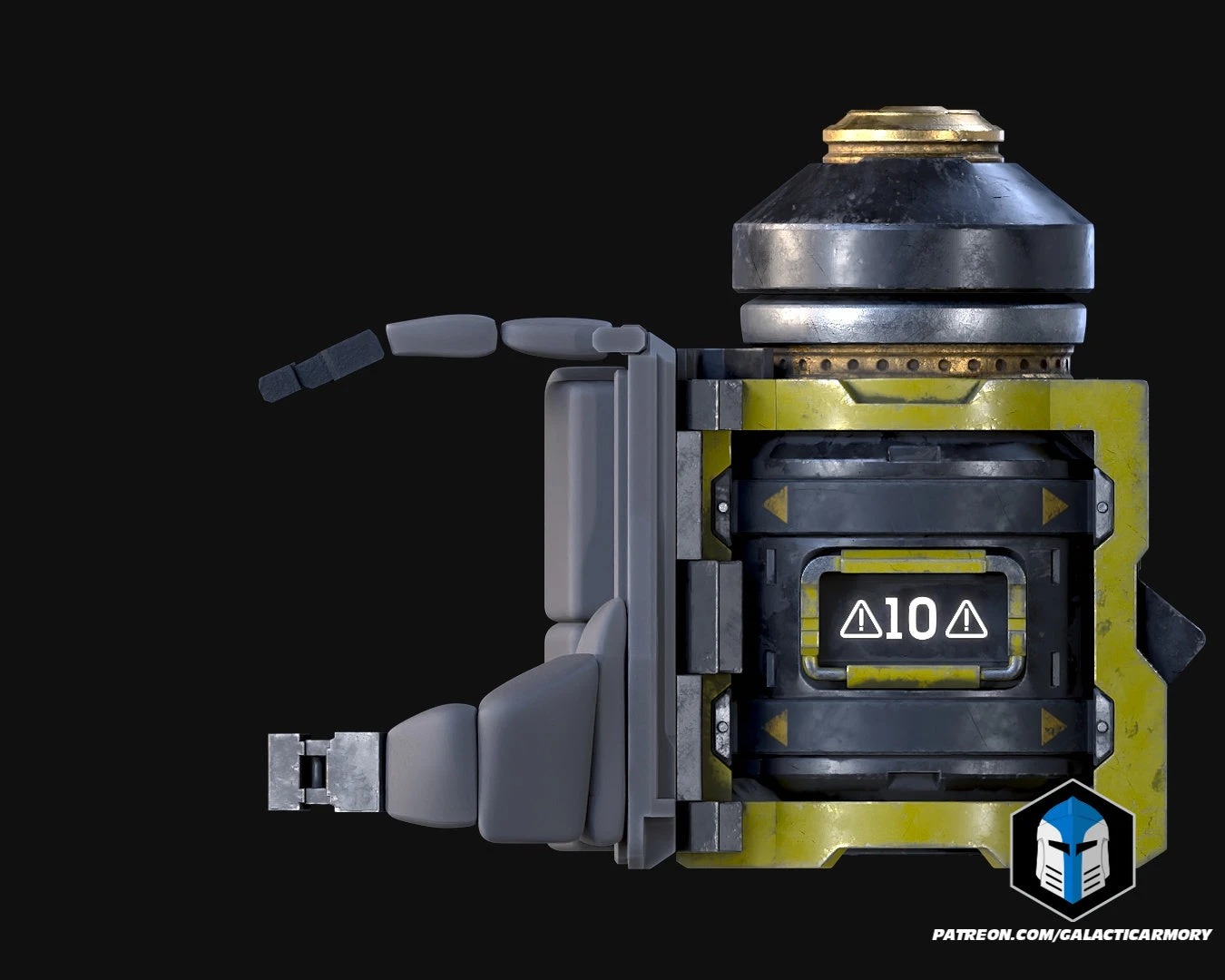 Helldivers 2 - Hellbomb Backpack - 3D Print Files 8 Helldivers 2 - Hellbomb Backpack - 3D Print Files - Image 6