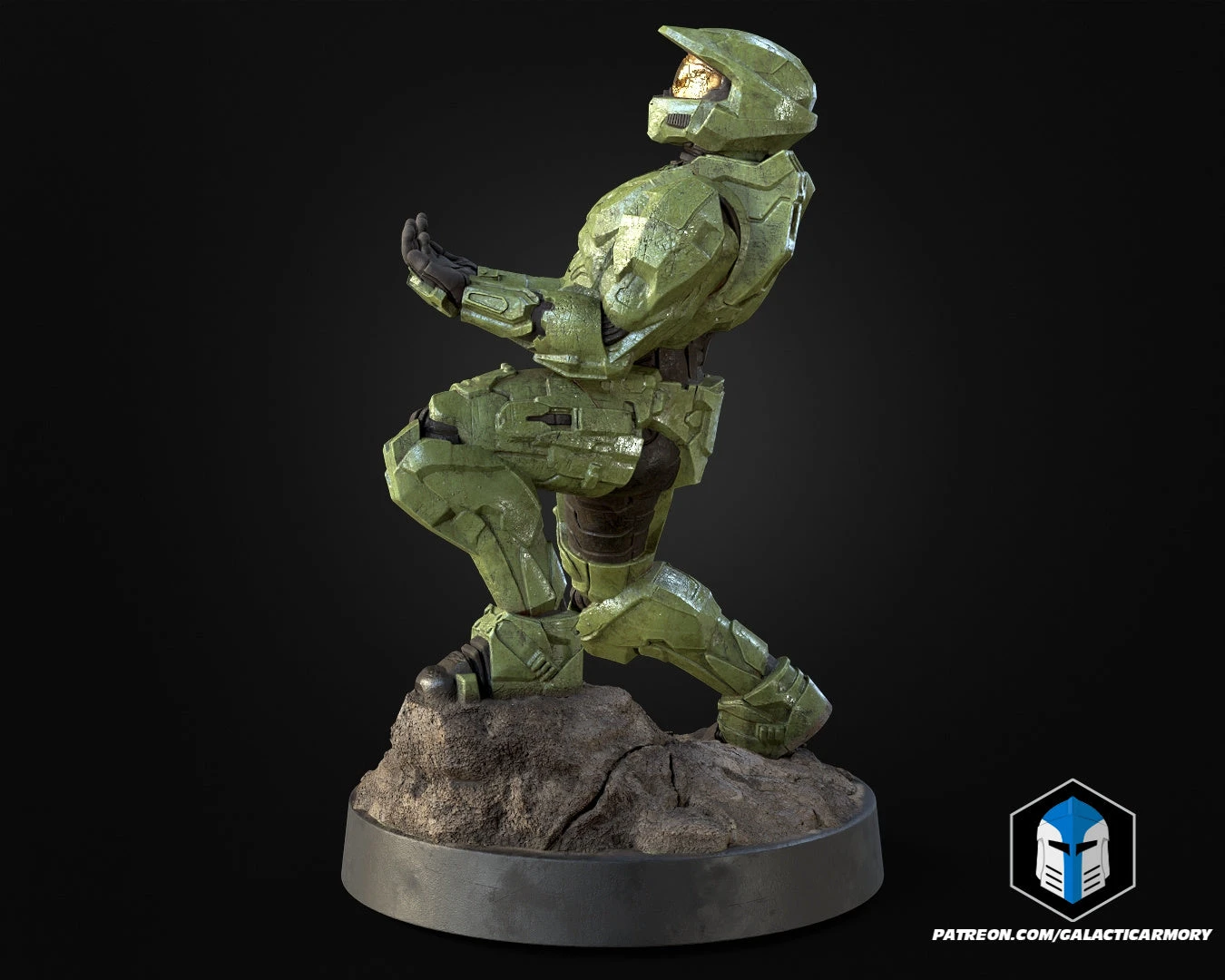 Master Chief Controller Holder - 3D Print Files 6 Master Chief Controller Holder - 3D Print Files - Image 4
