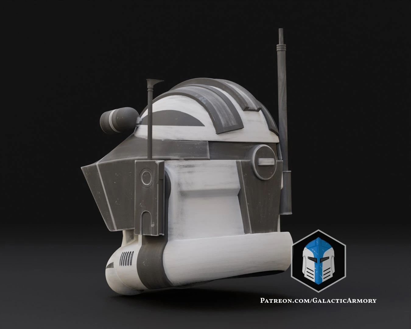 Animated Phase 2 Imperial Commander Cody Helmet - 3D Print Files 10 Animated Phase 2 Imperial Commander Cody Helmet - 3D Print Files - Image 8