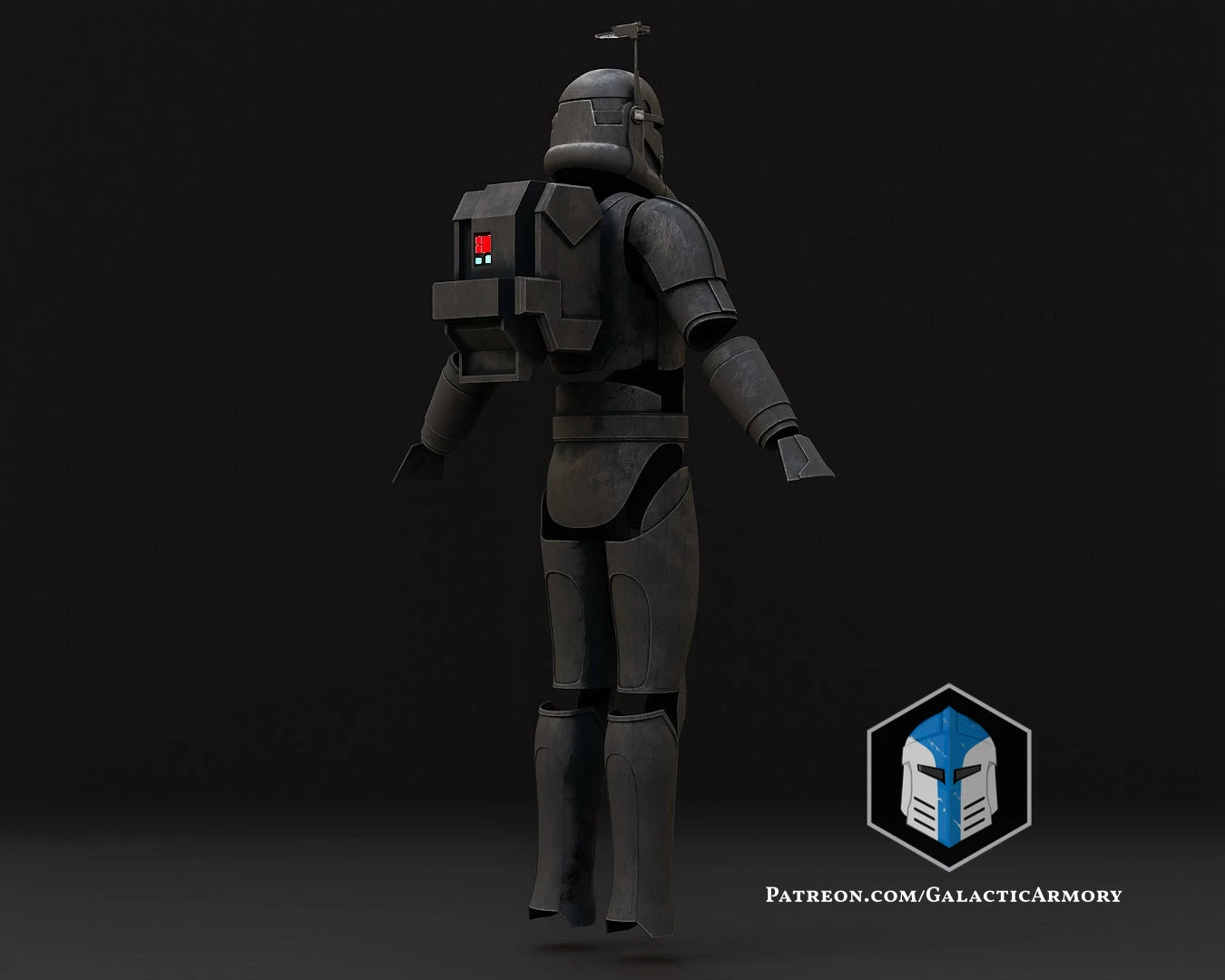 Bad Batch Imperial Crosshair Armor - 3D Print Files 7 Bad Batch Imperial Crosshair Armor - 3D Print Files - Image 5