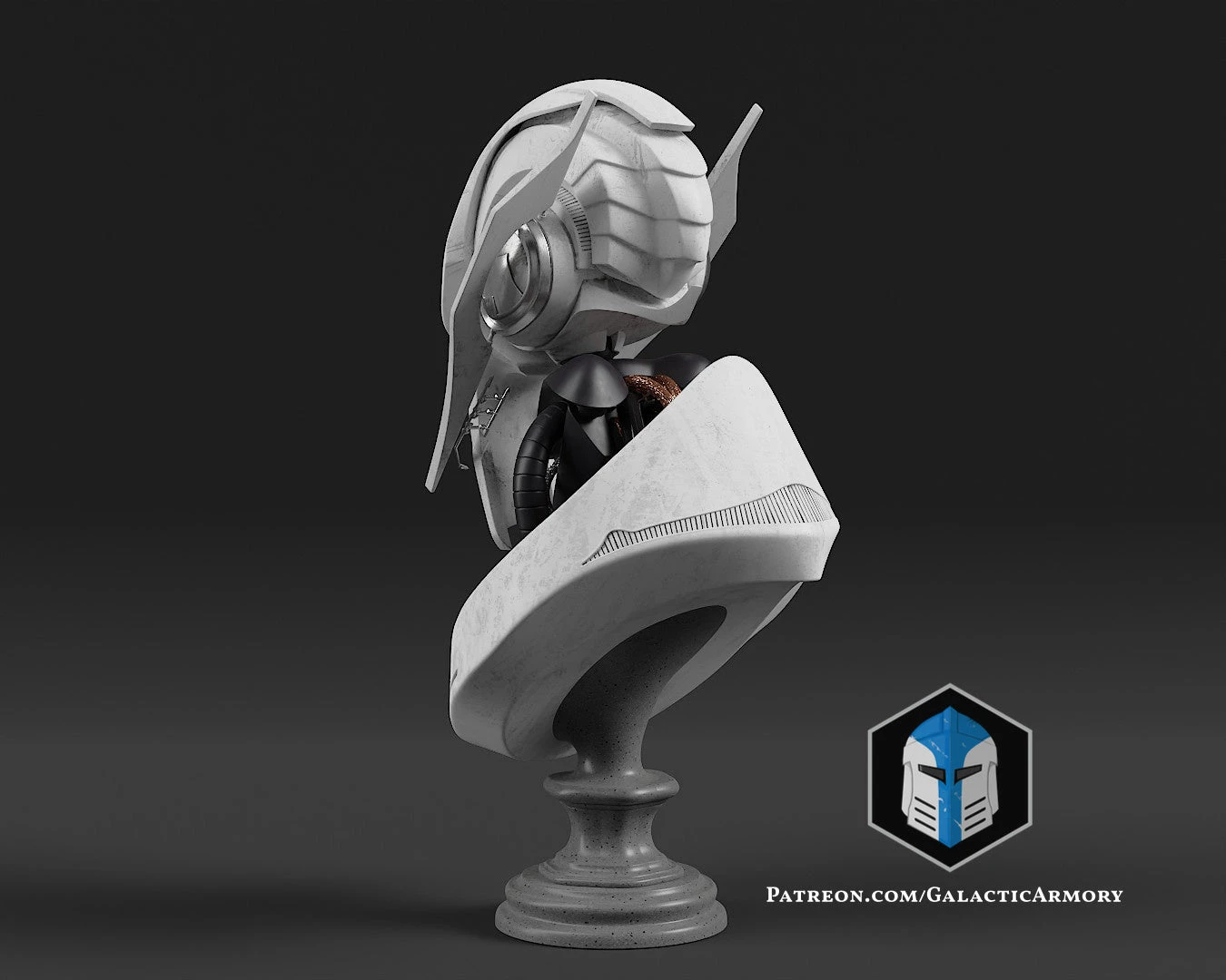General Grievous Bust - 3D Print Files 9 General Grievous Bust - 3D Print Files - Image 7