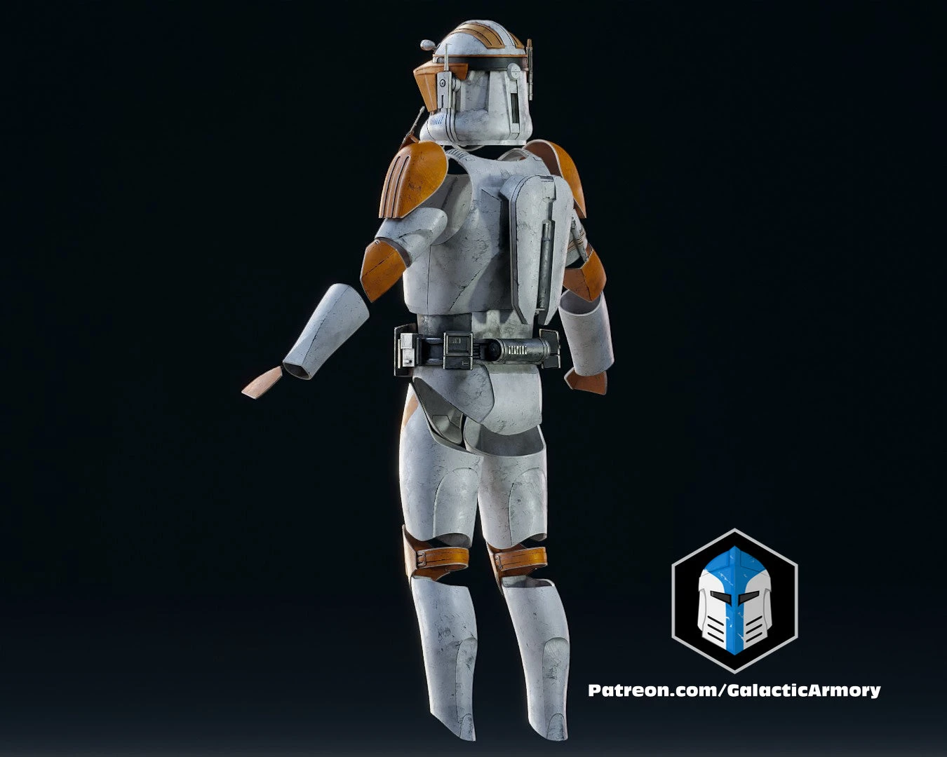 Commander Cody Armor Accessories - 3D Print Files 8 Commander Cody Armor Accessories - 3D Print Files - Image 6