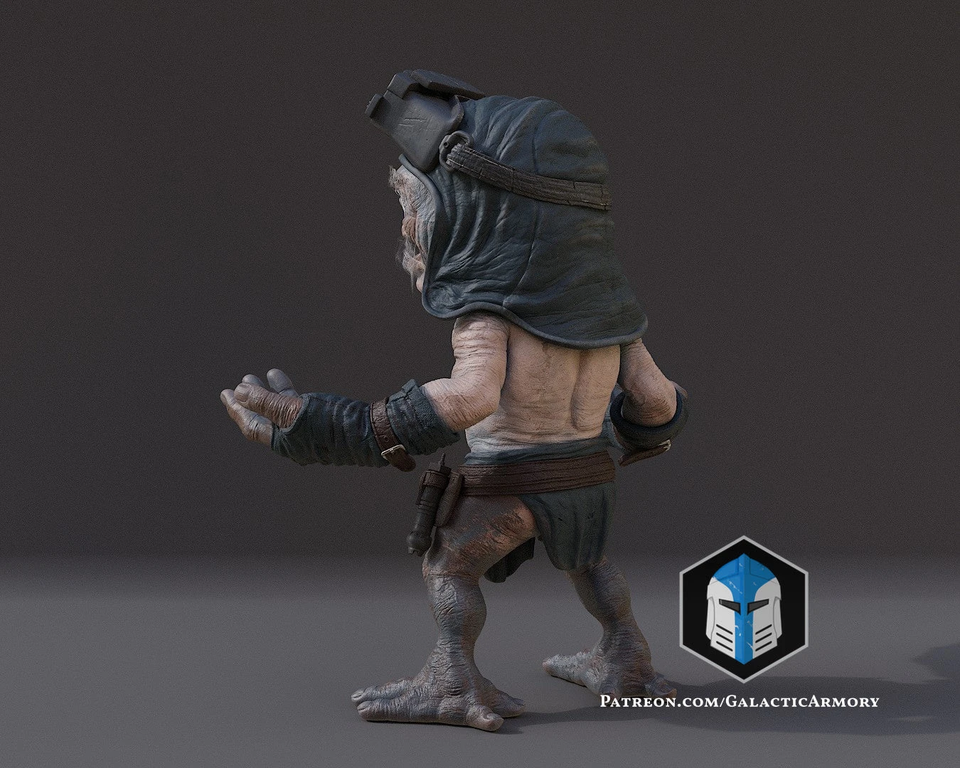 Babu Frik Figurine - 3D Print Files 9 Babu Frik Figurine - 3D Print Files - Image 7