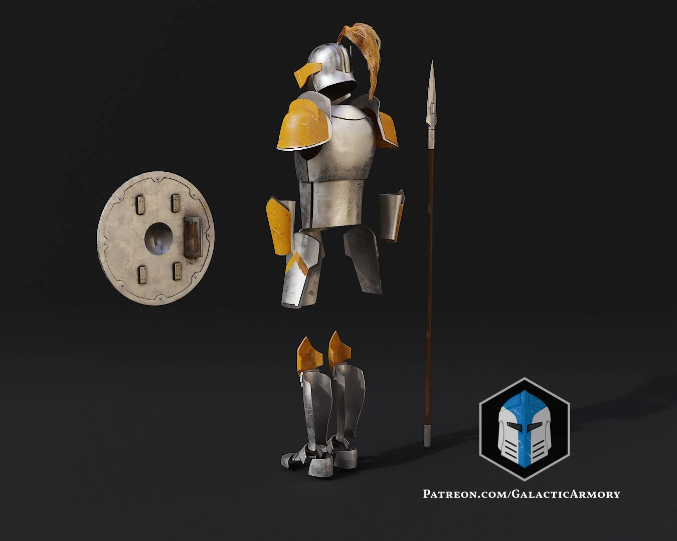 Bartok Medieval Commander Cody Armor - 3D Print Files 7 Bartok Medieval Commander Cody Armor - 3D Print Files - Image 5